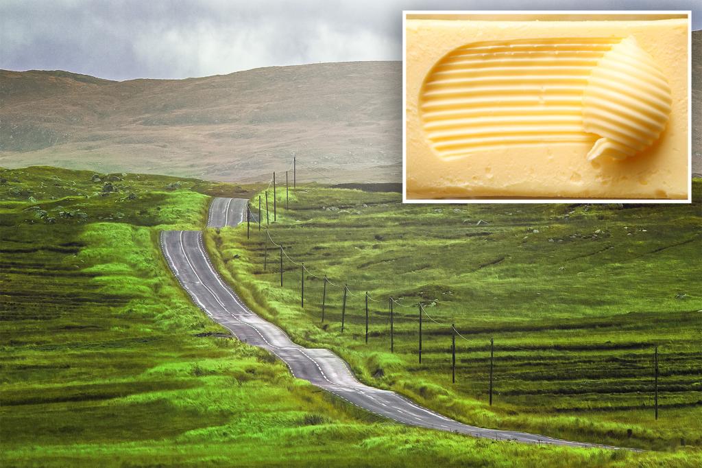 Irish farmer finds 60kg slab of ancient bog butter on his land by 'pure luck'